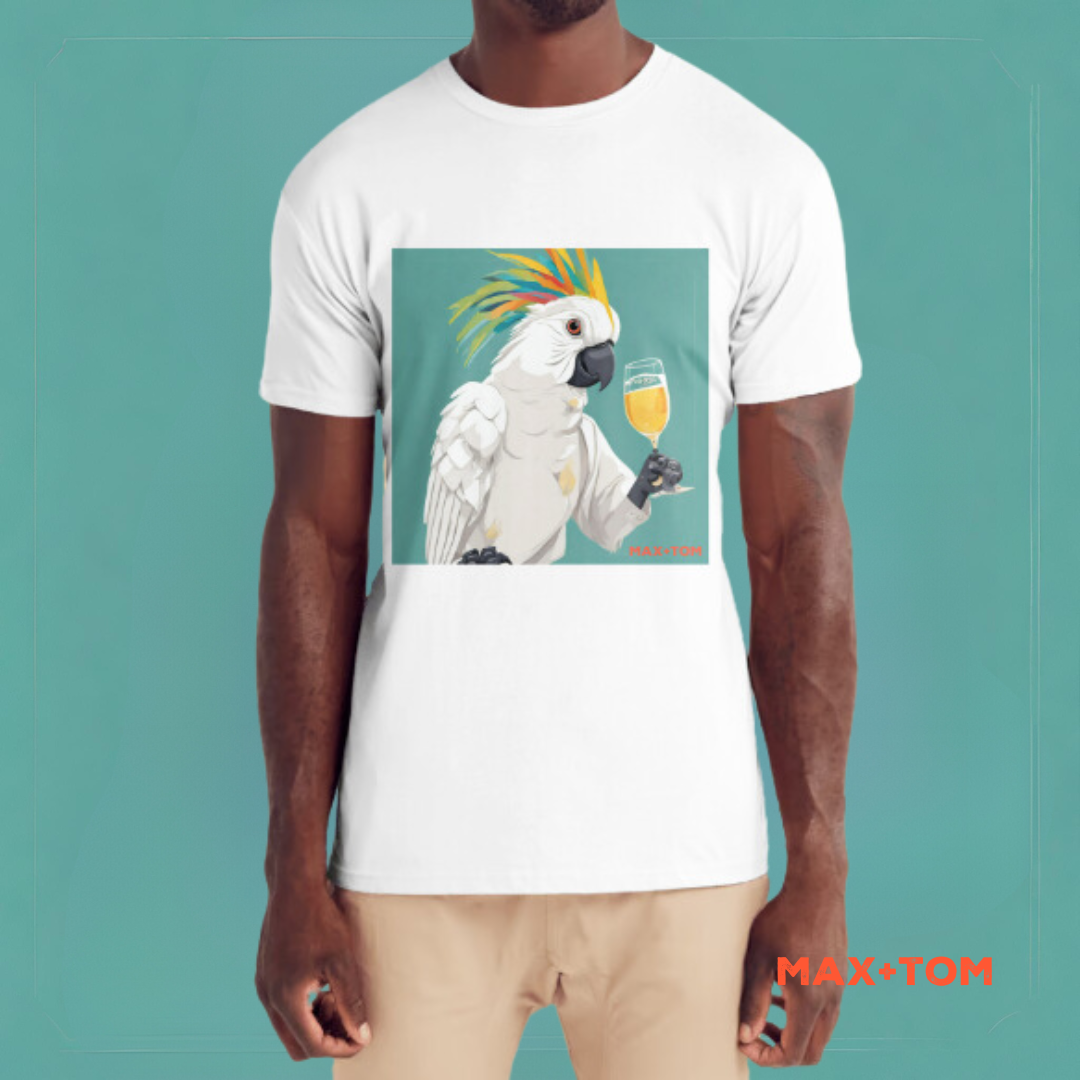 Sir Percival Featherington III T-Shirt - Cheese Therapy