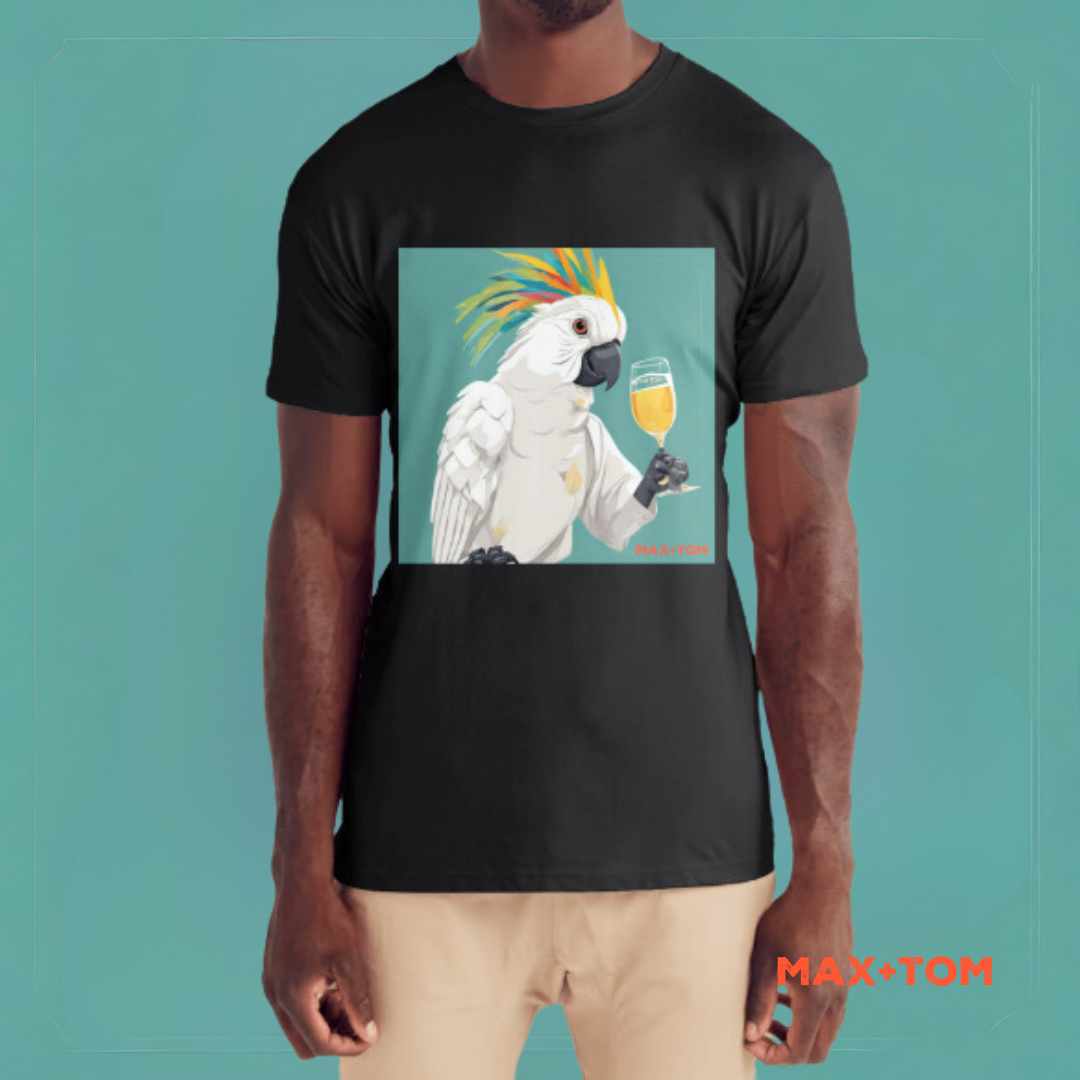 Sir Percival Featherington III T-Shirt - Cheese Therapy