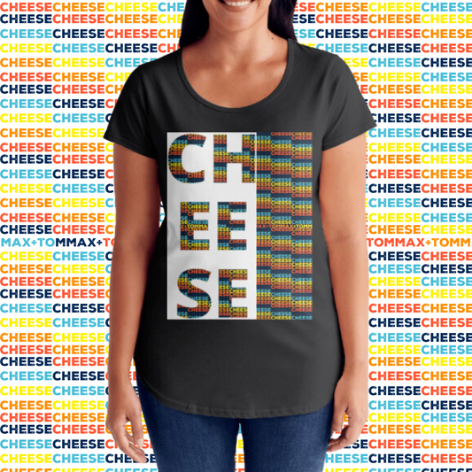 "It's All About the Cheese" T-Shirt Womens