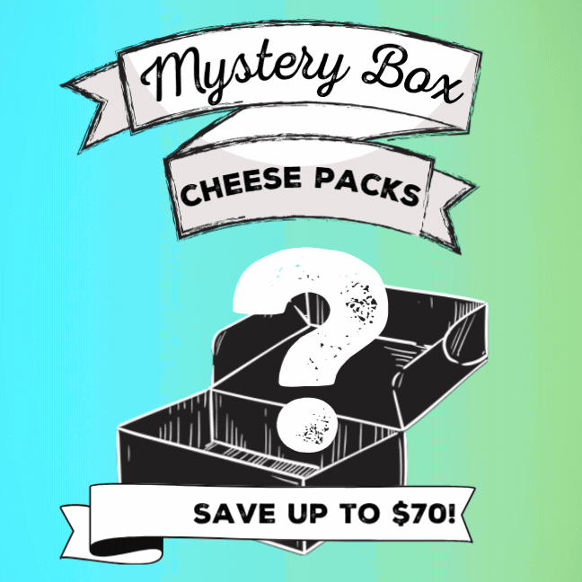 All New Mystery Box of Cheese - Cheese Therapy