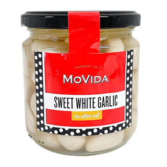 RETAIL - Pickled Sweet White Garlic - Cheese Therapy