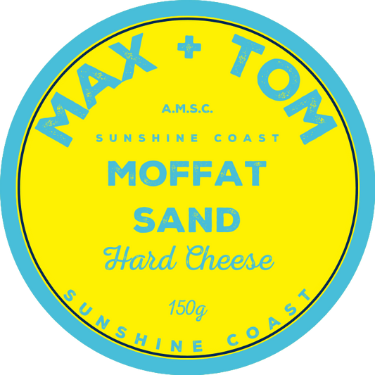 Moffat Sand Hard Cheese - Asiago-style - Max + Tom