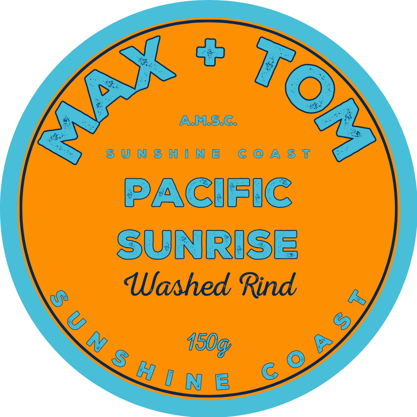 Pacific Sunrise Washed Rind Cheese - Max + Tom