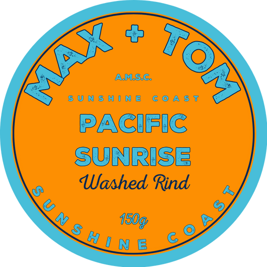 Pacific Sunrise Washed Rind Cheese - Max + Tom