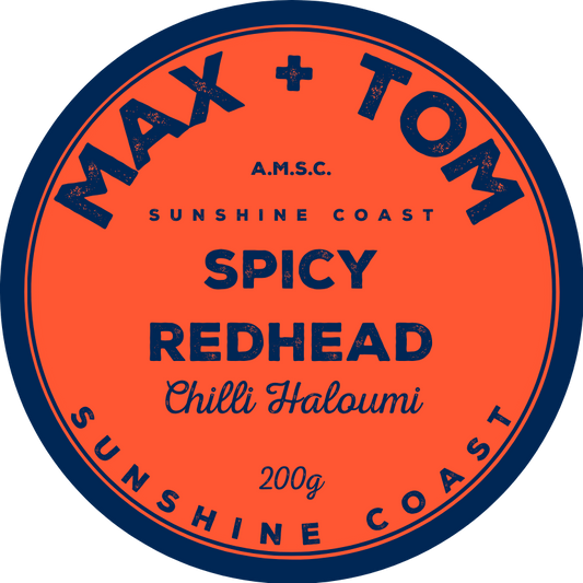 Spicy Redhead - Chilli Garlic Haloumi - Max + Tom